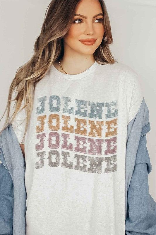 JOLENE WESTERN DOLLY GRAPHIC T-SHIRT - Rebel K Collective