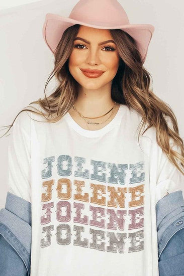 JOLENE WESTERN DOLLY GRAPHIC T-SHIRT - Rebel K Collective