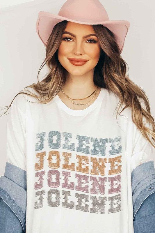 JOLENE WESTERN DOLLY GRAPHIC T-SHIRT - Rebel K Collective