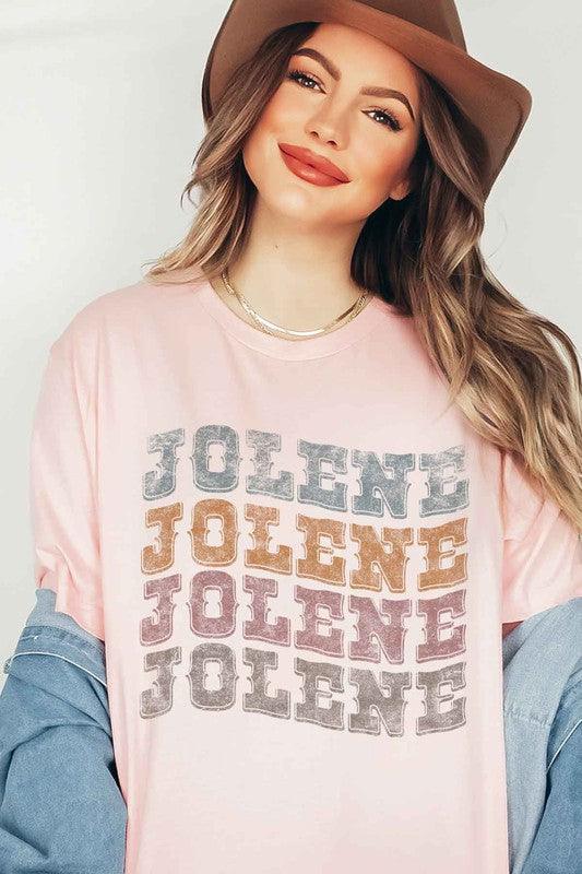 JOLENE WESTERN DOLLY GRAPHIC T-SHIRT - Rebel K Collective