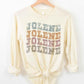 JOLENE WESTERN DOLLY LONG SLEEVE TEE - Rebel K Collective