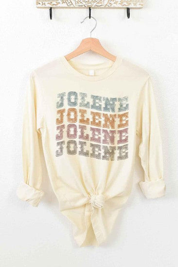 JOLENE WESTERN DOLLY LONG SLEEVE TEE - Rebel K Collective