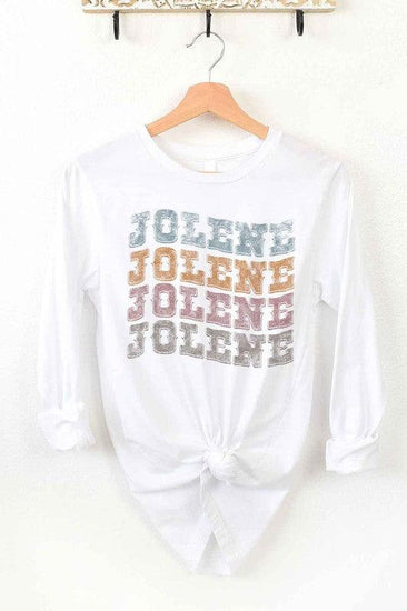 JOLENE WESTERN DOLLY LONG SLEEVE TEE - Rebel K Collective