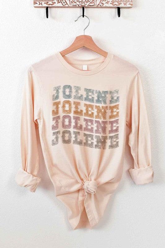 JOLENE WESTERN DOLLY LONG SLEEVE TEE - Rebel K Collective