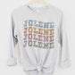 JOLENE WESTERN DOLLY LONG SLEEVE TEE - Rebel K Collective