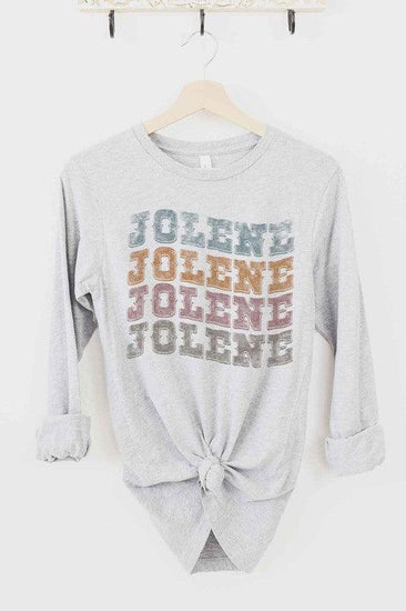 JOLENE WESTERN DOLLY LONG SLEEVE TEE - Rebel K Collective