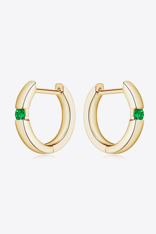 Lab-Grown Emerald Earrings - Rebel K Collective