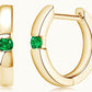 Lab-Grown Emerald Earrings - Rebel K Collective