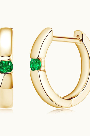 Lab-Grown Emerald Earrings - Rebel K Collective