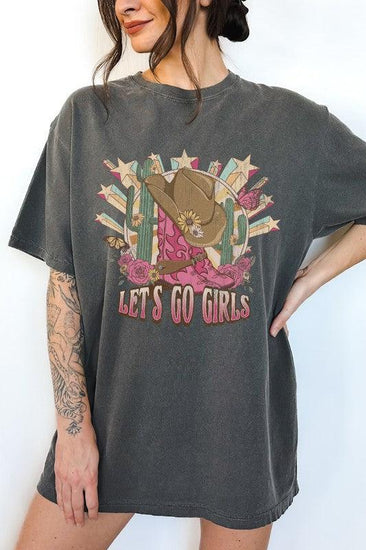 Let's Go Girls Nashville Country Music Graphic Tee - Rebel K Collective