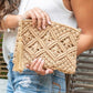 Macrame Tassel Clutch - Rebel K Collective