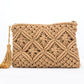 Macrame Tassel Clutch - Rebel K Collective