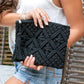 Macrame Tassel Clutch - Rebel K Collective