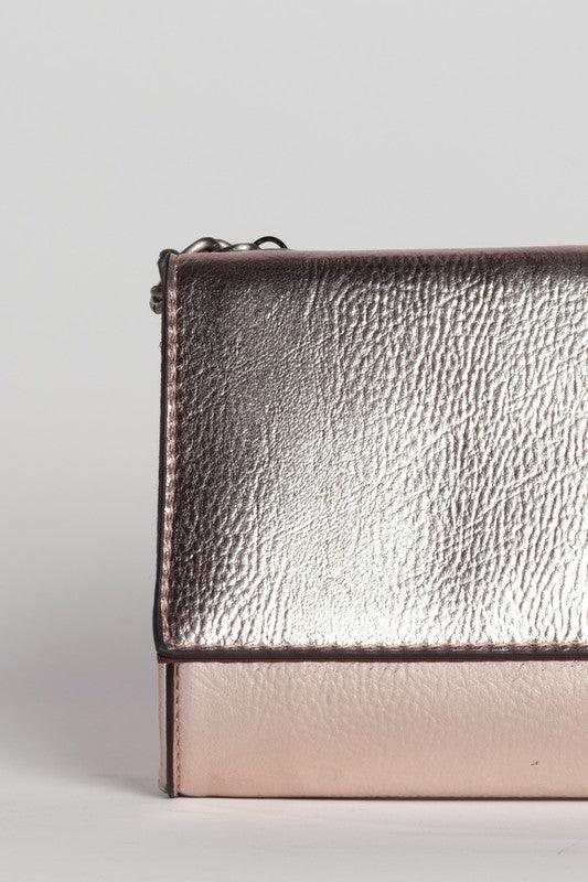 METALLIC CROSSBODY BAG - Rebel K Collective