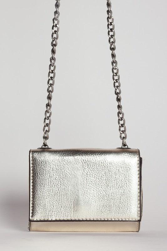 METALLIC CROSSBODY BAG - Rebel K Collective