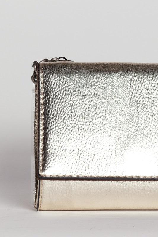 METALLIC CROSSBODY BAG - Rebel K Collective