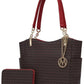 MKF Collection Savannah Tote Bag and Wallet - Rebel K Collective