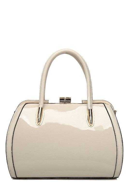 MKF Marlene Patent Satchel Handbag by Mia K - Rebel K Collective