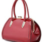 MKF Marlene Patent Satchel Handbag by Mia K - Rebel K Collective