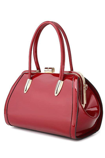 MKF Marlene Patent Satchel Handbag by Mia K - Rebel K Collective