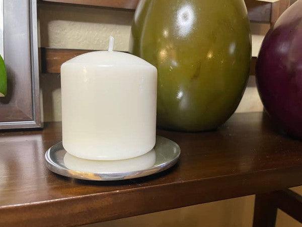 Multi-Purpose Round Candle Holder / Coaster - Rebel K Collective