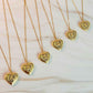 Nostalgic Heart Initial Open Locket Necklace - Rebel K Collective