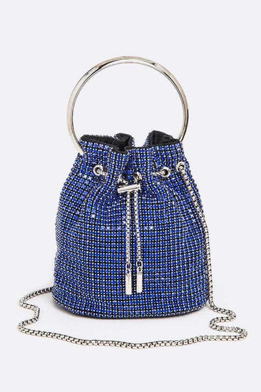 Oversize Rhinestone Iconic Bucket Bag - Rebel K Collective