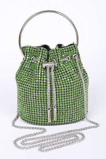 Oversize Rhinestone Iconic Bucket Bag - Rebel K Collective