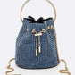 Oversize Rhinestone Iconic Bucket Bag - Rebel K Collective