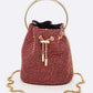 Oversize Rhinestone Iconic Bucket Bag - Rebel K Collective