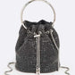 Oversize Rhinestone Iconic Bucket Bag - Rebel K Collective