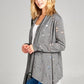 PLUS DISTRESSED CASCADE CARDIGAN - Rebel K Collective