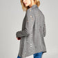 PLUS DISTRESSED CASCADE CARDIGAN - Rebel K Collective