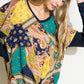 PLUS PAISLEY MIXED BOXY TOP - Rebel K Collective