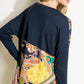 PLUS PAISLEY MIXED BOXY TOP - Rebel K Collective