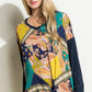 PLUS PAISLEY MIXED BOXY TOP - Rebel K Collective