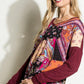 PLUS PAISLEY MIXED BOXY TOP - Rebel K Collective