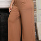 Plus Size Wide Leg Pants with Pockets - Rebel K Collective