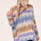 PLUS TIE DYE PRINT BOXY TOP - Rebel K Collective