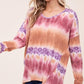 PLUS TIE DYE PRINT BOXY TOP - Rebel K Collective