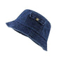 Pocket Accent Denim Bucket Hat - Rebel K Collective