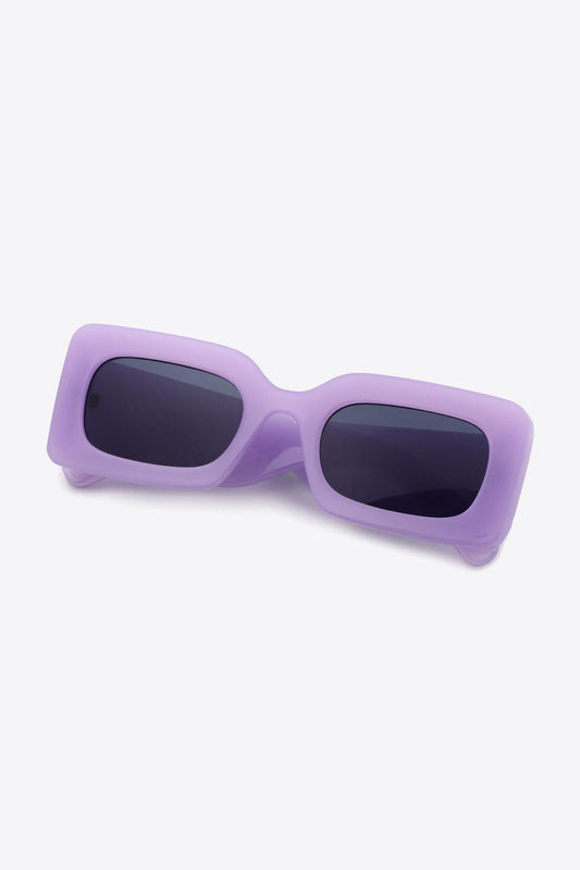 Polycarbonate Frame Rectangle Sunglasses - Rebel K Collective