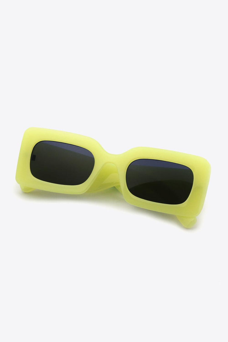 Polycarbonate Frame Rectangle Sunglasses - Rebel K Collective