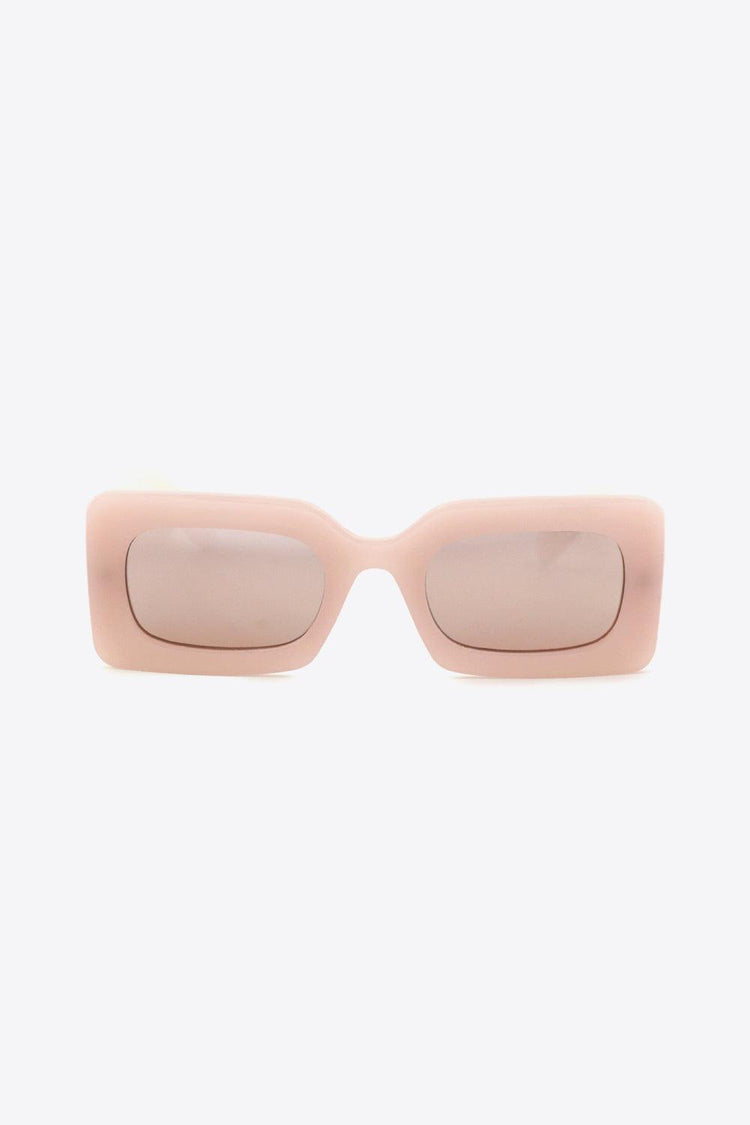 Polycarbonate Frame Rectangle Sunglasses - Rebel K Collective