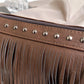 PU Leather Fringe Studded Crossbody Bag - Rebel K Collective