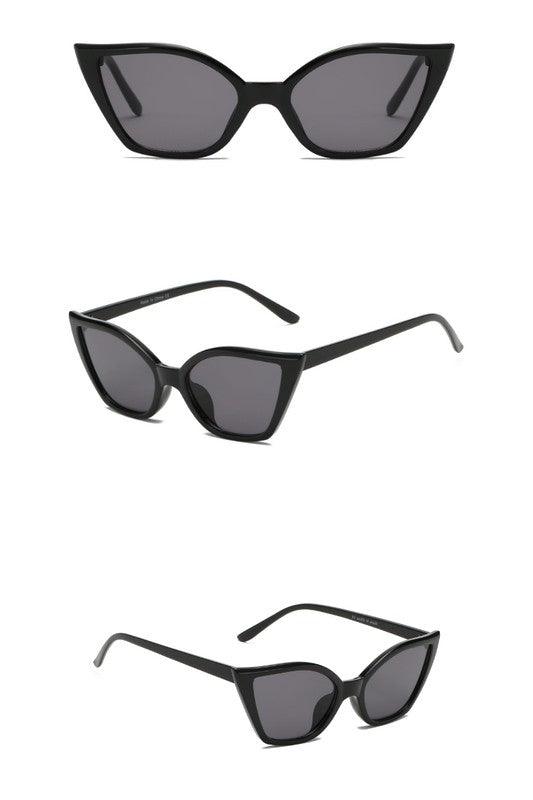 Retro Narrow Cat Eye Fashion Sunglasses - Rebel K Collective