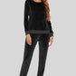 Round Neck Long Sleeve Loungewear Set with Pockets - Rebel K Collective