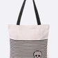 Sequins Skull Patch Fashion Canvas Tote - Rebel K Collective