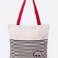 Sequins Skull Patch Fashion Canvas Tote - Rebel K Collective