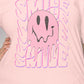 Simply Love Full Size Smile-Face Graphic T-Shirt - Rebel K Collective